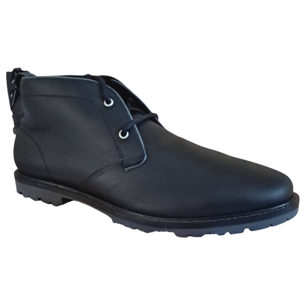 Cole Haan Midland Lug Black Chukka Mens Boots Black/ Grey Size 9.5M New